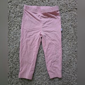 Little Sleepies Pink Kids Leggings